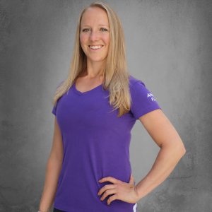 purple v neck womens