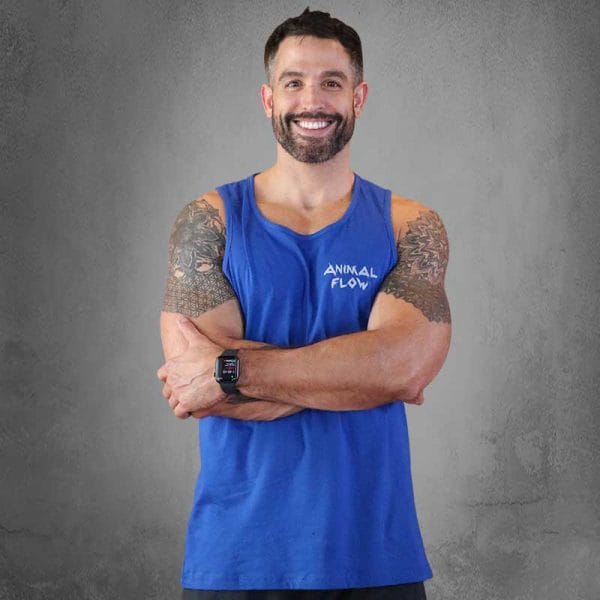 Flowist-mens-blue-tank-front Flowist-mens-blue-tank-front