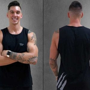 Flowist Tank Top (Mens) Black or Royal Blue