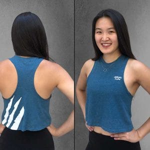 Crop Top (Women’s) Teal or Heather Navy