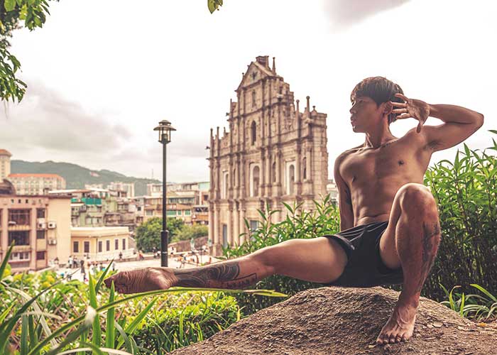 Clark Cheung, Side Kickthrough in Macao