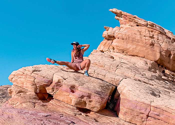 Abbe Cuilla Side Kickthrough in Sedona