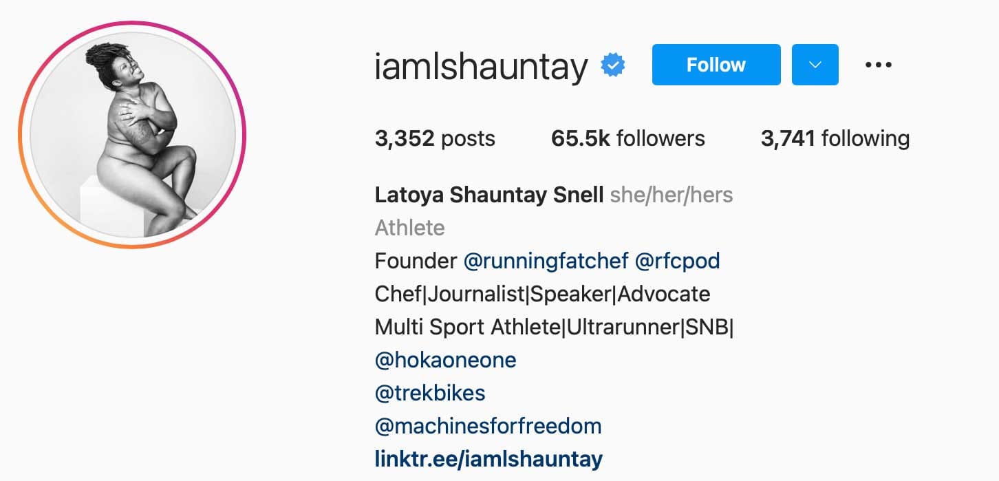 image of instagram account iamlshauntay