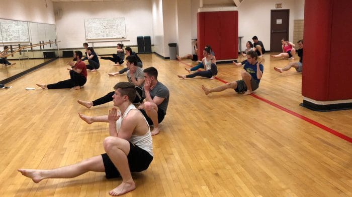 Jeff teaches front kickthrough