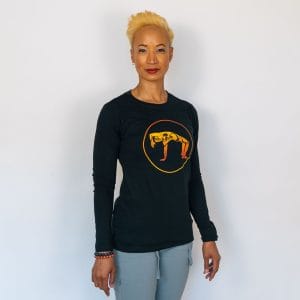 LONG SLEEVE BLACK CRAB REACH (WOMENS)
